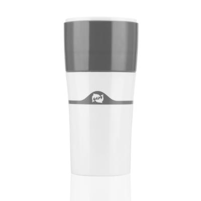 China Stainless Steel Disposable Coffee Cup /Drip MUG Cup PP Eco-friendly Plastic Good Materials for sale