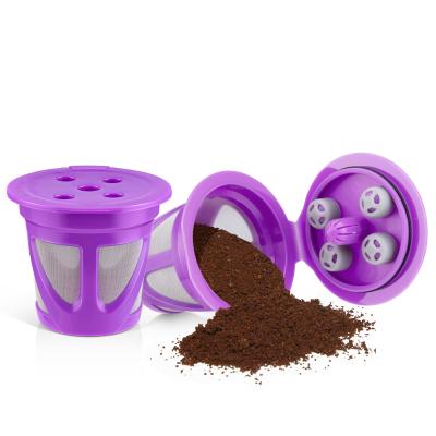 China New Coffee Item K Reusable Cups For Keurig Coffee Makers.Universal Refillable Coffee Capsule Compatible With Keurig Machine for sale