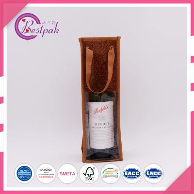China Recyclable PVC Wine Bags for sale