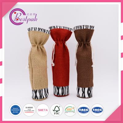 China Decorative Recyclable Wine Bags for sale