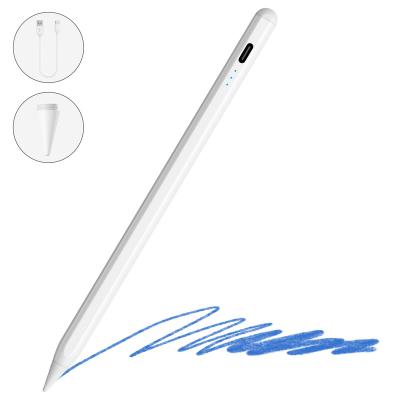 China Palm Rejection/Tilt Function/Magnetic Attached/Unique Tablet Pens Computer Outdoor Capacitive Pencil Drawing Touch Switch For Pencil iPad Stylus Pen for sale