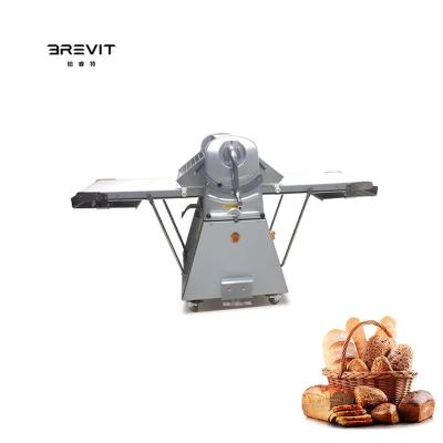 China Commercial Baklava Phyllo Kneading Machine BREVIT Puff Pastry Pizza Table Top Croissant Dough Sheeter Supply Low Price for sale