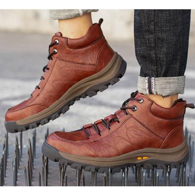 China Steel Toe Shoes Safety Boots Puncture-Proof Work Sneakers Shoes Toe Men Women Safety Shoes Work Steel Boots for sale