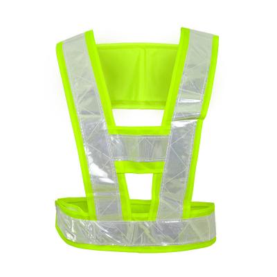 China Patch High Visible Security Men's And Women's Work Safety Vest Reflective Traffic Reflective Vest for sale