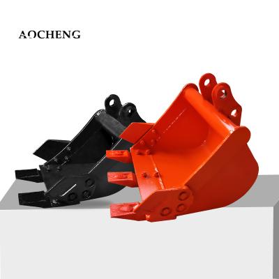 China Cultivate Aocheng Customized Excavator Attachment Mini Excavator Accessories 0.8 t -2 t 0.02 m3 0.05 m3 capacity for sale