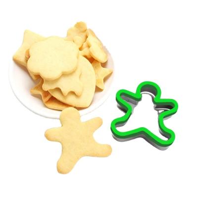 China New 2023 Modern Custom Viable Custom Cookie Mold Heart Gingerbread Christmas Baking Star Shape Stainless Steel Cookie Cutter Set for sale