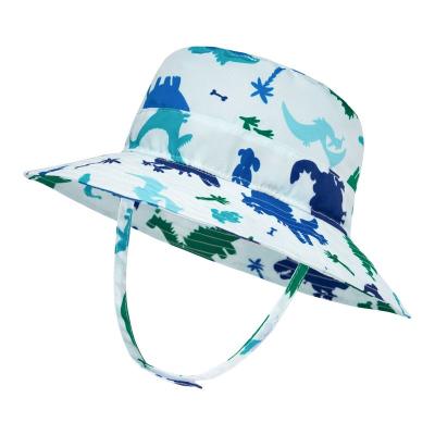 China Bucket hats wholesale cotton logo wide brim kids fisherman bucket hat unisex hat baby outdoor flat surface travel fisherman hat for sale