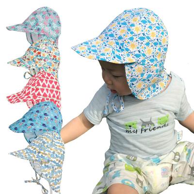 China Wholesale Quick Dry Baby Bucket Hat UPF50 Sombrero Copa Sunshade Brim Child Hat Summer Loose Newborn Infant Wide Fisherman Outdoor Hat for sale