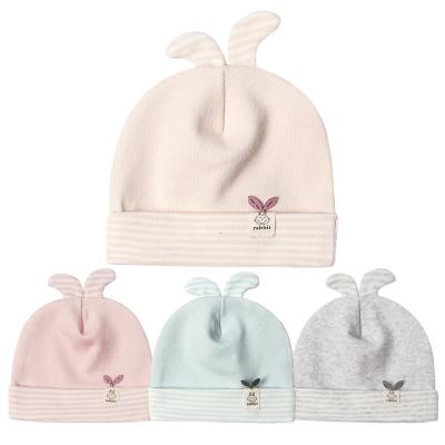 China Wholesale Hot Sale 100% Cute Baby Gorros Bean Sprouts Beanies Hat Unisex Cotton Autumn Winter Warm Character Double Layer for sale