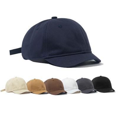 China Wholesale High Quality COMMON Blank Gorra De Beisbol 6 Panel Cotton Shorts Brim Baseball Hats No Brand Sport Breathable Baseball Caps for sale