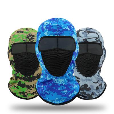 China Wholesale Moisture Plain Vintage Skull Mountaineering Custom Empty Polyester Printing Hat Face Mask Recycling Wicking Balaclava COMMON for sale