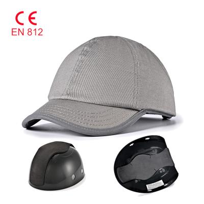 China CE EN812 Lightweight Outdoor Breathable Hard Hat Sun Baseball Plastic Insert Vent Work Safety Bump Working Hat for sale