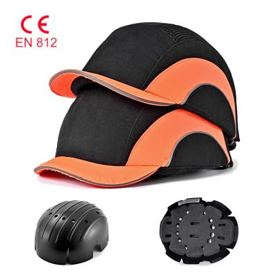 China Durable High Quality Outdoor Removable Working Safety Bump Cap Shell Insert Baseball Protective Cap ABS Insert Sports Hat for sale