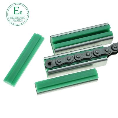 中国 PomナイロンDelrinのかいま見プラスチックCNC機械化サービス線形コンベヤーのガイド・レール 販売のため