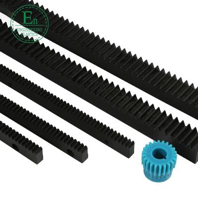 China Cremalheira de engrenagem POM Plastic Rack Cutting POM Plastic Parts à venda