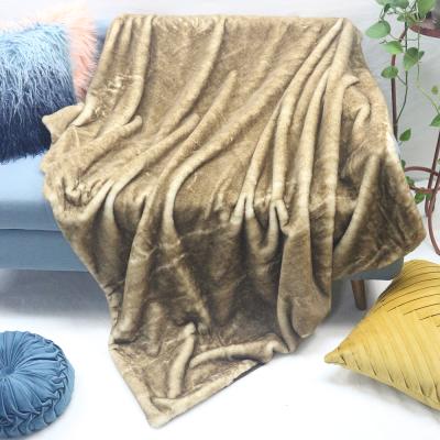 China China Manufacturer Disposable Wool Blankets Weighted Faux Fur Blanket for sale