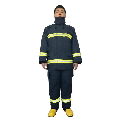 China Used For Fire Fighting To Protect Fireman EN469 Aramid Aramid Anti Fire Protective Fire Fighting Material Used Suit for sale