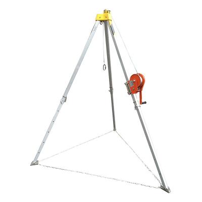 China # 6061 Aluminum Automatic Falling Prevention System For Rescue Fire Fighting Tripod for sale