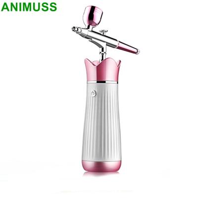 China Handheld Facial Moisturizer Skin Hydration Nanometer Oxygen Atomizer Airbrush Sprayer for sale