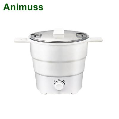 China Viable Multifunctional Electric Hot Pot 100-240V Folding Dormitory Portable Electric Household Leisure Travel Stove Electric Kettle for sale