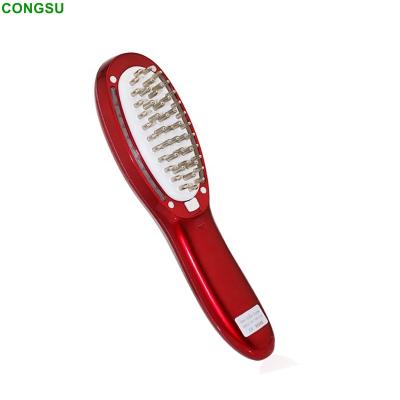 China Hair Loss Solution Bottle Applicator Scalp Care Electric Hair Growth Comb Brush Massager Massage for sale