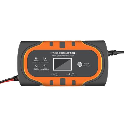 China Overcharge Protection Pulse Repair Charger12V 6A Intelligent Battery Charger For Automobiles And Motorcycles Battery Charger for sale