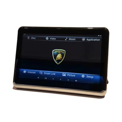 China Universal 10.1 Inch Car Rear Seat Entertainment Headrest Android Car Monitor Touch Screen With Airplay Car Monitor for sale