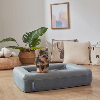 China Memory Foam Portable Cooling Dog Sofa Beds Mats for sale