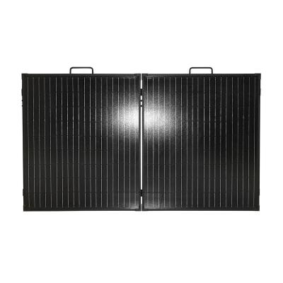 China Portable 2023 Hot sale All Black 88 Cells 200W Portable Solar Panel China Mono Solar Panel for sale