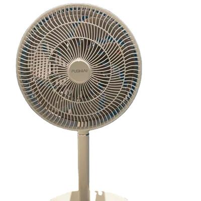 China Wholesale Fan Radio Air Flow Floor Fan FUSHIAI Fan Radio Powerful Fan 25W DC Frequency Pedestal Fan bldc Stand Fan for sale