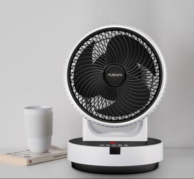 China Hotel Home Appliance Electric Fan Convenient Electric Quiet Fan with TUYA APP 9 Speed ​​Control Cross Base 9 Inch Table Desk Fan for sale