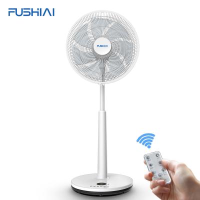 China Hotel Remote Control Adjustable Rechargeable Standing Fan Hand Held Electric Pedestal Fan With Floor Fan High Quality for sale