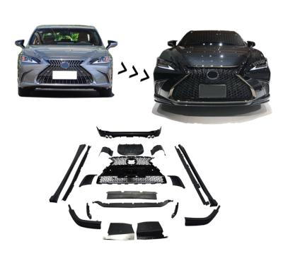 China High quality PP+ABS+IRON TRD front bumper sports style grill upgrade for lexus es factory wholesale for sale