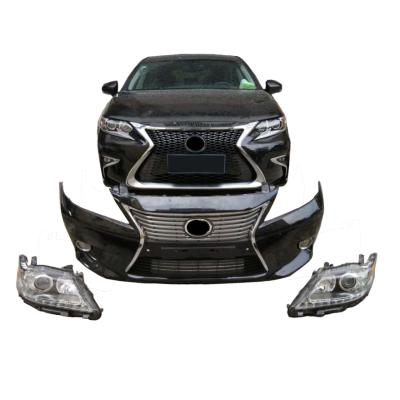 China High quality PP+ABS+IRON front bumper and head lamp complete for LEXUS upgrade es 2012-215 to 2016 years for sale