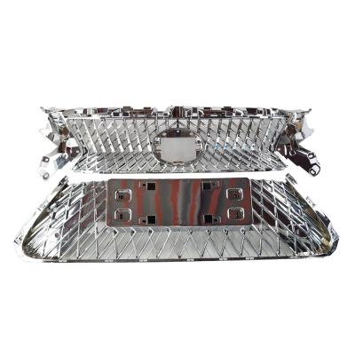 China High Quality Front Grille ABS Auto Parts Car Grille FOR LEXUS es 2015-2017 Modified LS Style Grill Silver for sale