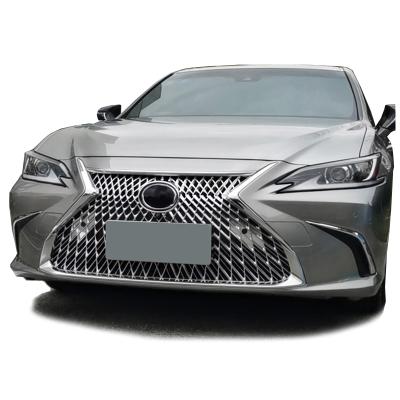 China High Quality Silver Electroplating Front Grille ABS Auto Parts Car Grille FOR LEXUS es 2018 Modified LS Style Grill for sale