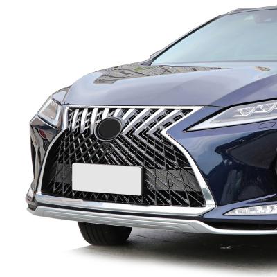 China ABS FOR Front Grill Guard for Gray HONEYCOMB GRILL LEXUS RX 2021 MODEL BODY KIT /Black LM AUTO ACCESSORIES for sale