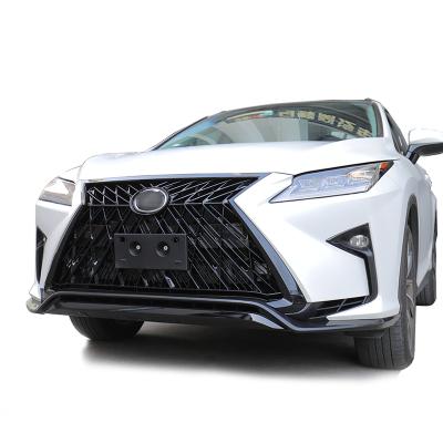 China PP+ABS+IRON popular body kits front bumper for lexus rx 2016 to 2019 auto grill TRD black for sale