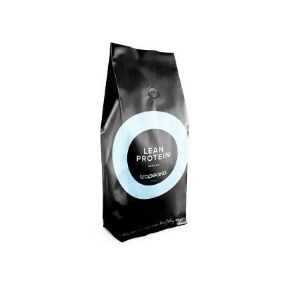 China Recycled Materials Black Coffee Bags Custom Design Clear Coffee Bag Heat Sealing New Design Coffee Bags for sale