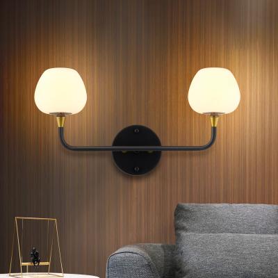 China Lighting Functions Amazon Design Fancy Wall Lamps With Shade Wall Lamps Bar Wall Lamps Modern Home Decorative Living Room for sale