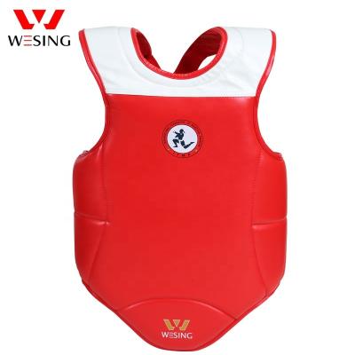 China A1: Microfiber B1: PU Leather Inside: Custom Thai Foam Wesing Muay Equipment Protector Shaping Protective Gear Chest Guard For Muay Thai for sale