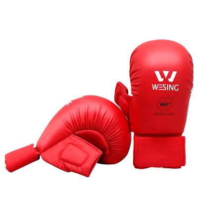 China Karate competition or Wesing karate gloves wkf custom training karate gloves for training boxing for sale