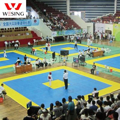 China EVA Wesing Custom 25MM Eva Tatami Martial Arts Karate Shaping Tatami Karate Mats for sale