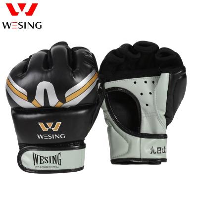 China Muttahida Majlis-e-Amal Muttahida Majlis-e-Amal Universal Custom Logo Muttahida Majlis-e-Amal Gloves UFC Open-Fingered Wesing Fight Training Boxing Training Gloves for sale