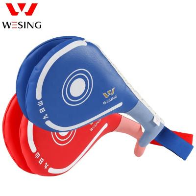 China Custom Martial Arts Microfiber Material Wesing Taekwondo Pads Kick Target Flapper Taekwondo Kick Pad for sale