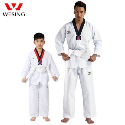 China Wholesale Custom Wesing Children Dobok Cloth Taekwondo Uniform Cloth PD077 Taekwondo Uniform for sale