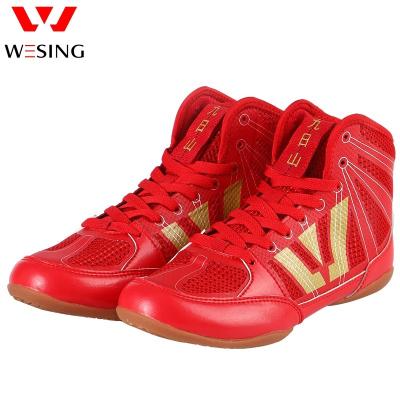 China Custom Logo Wholesale Youth China Wrestling Boots TPU Wesing Wrestling Shoes For Sale for sale