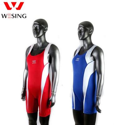 China Wesing Costume Custom Women's Freestyle Plain Professional Wrestling Singlets For Women XS-5XL for sale