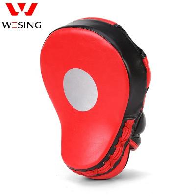 China Wesing Universal Training Focus Pad Boxing Kick Gloves Focus Leather Pads for sale