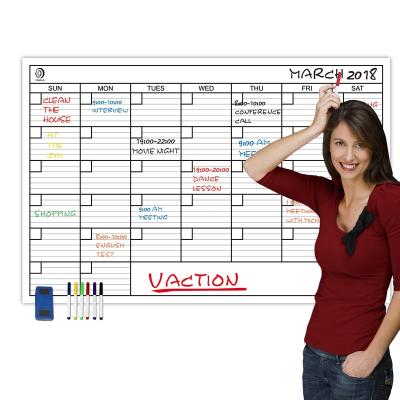 China Wall Calendar Premium Monthly Dry Erase Wall Calendar 001-4A2 Jumbo Calendar for sale